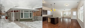 images of interior and exterior of accessible home property at 2020 Brown in Evanston