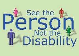see the person not the disability